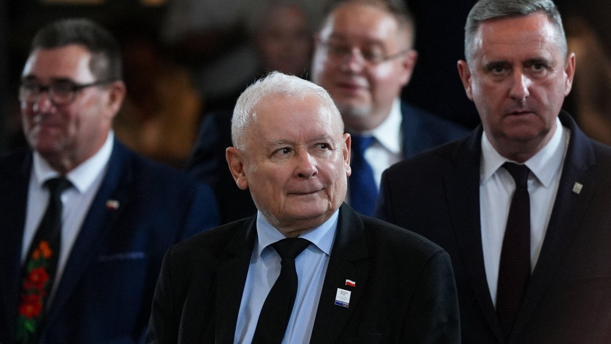 Prezes PiS Jarosław Kaczyński