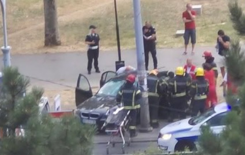 Saobraćajna nesreća kod Ušća