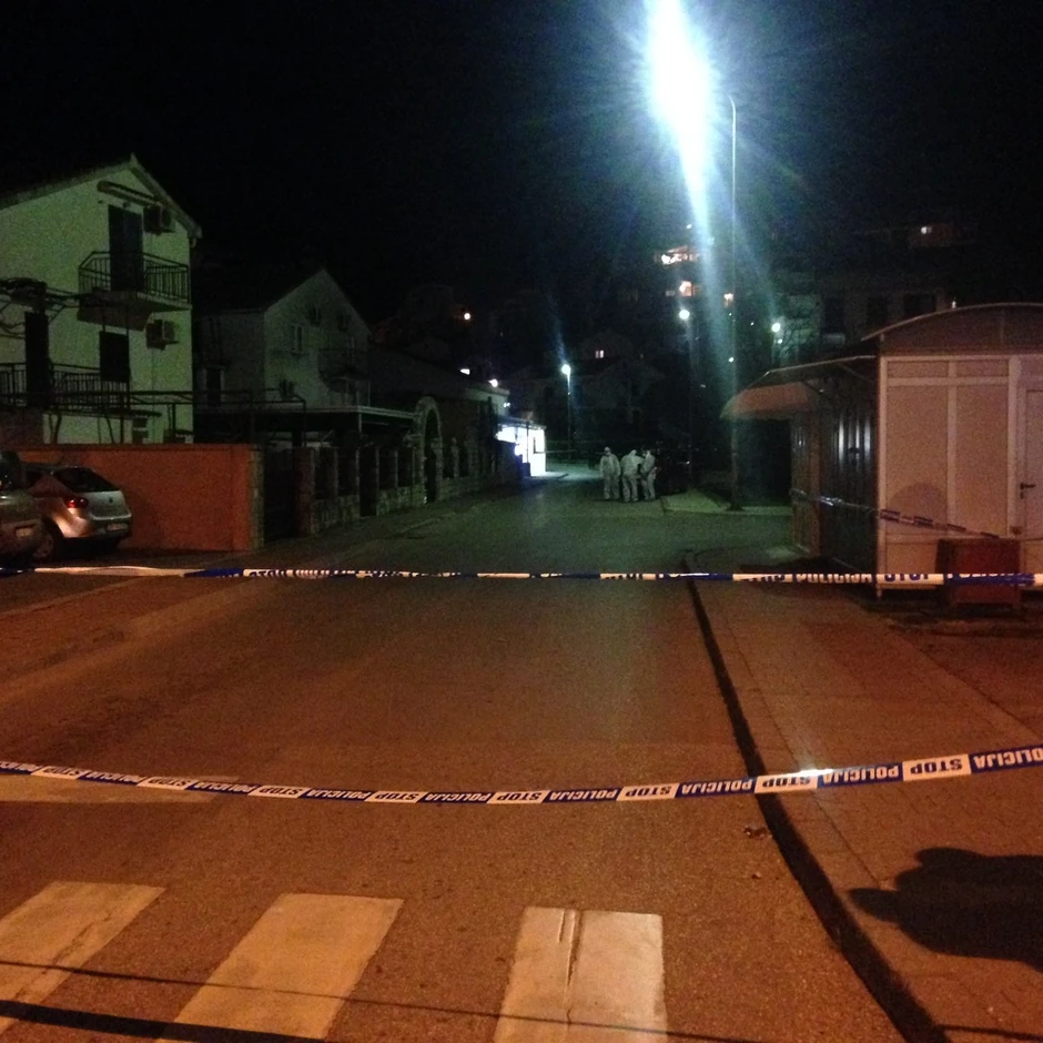 Uviđaj nakon likvidacije u Budvi