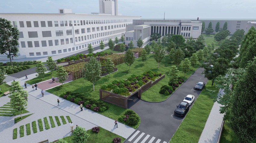 Centar nakon završetka radova 