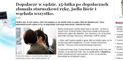 15-latka jadła liście. Po dopalaczach