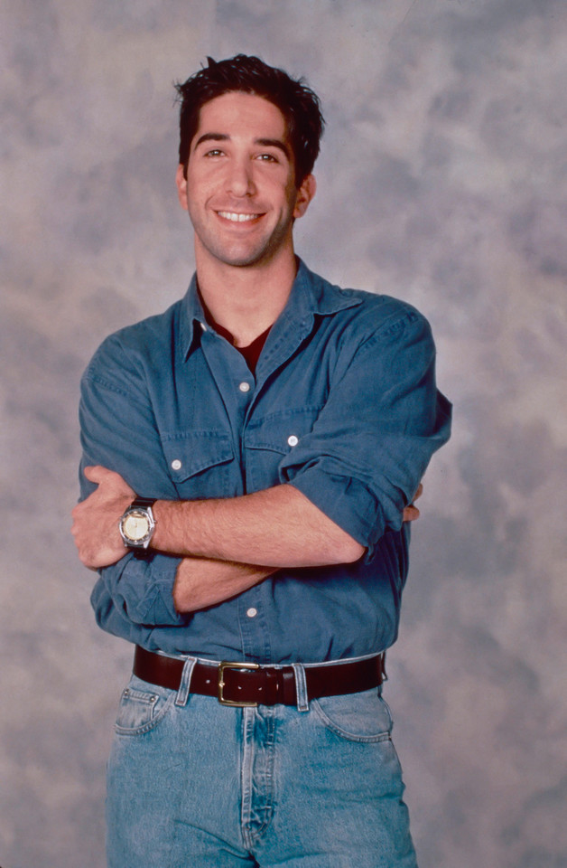 David Schwimmer z "Przyjaciół" kiedyś