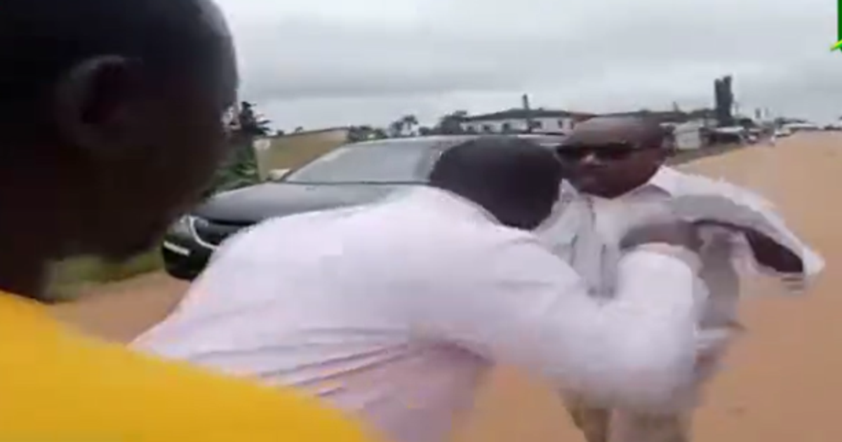 MP Kofi-Buah and DCE Kwesi Bonzoh clash over road construction - Vimarsana News