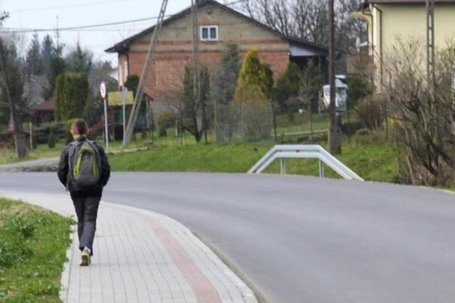 Ekologiczny chodnik na Podkarpaciu