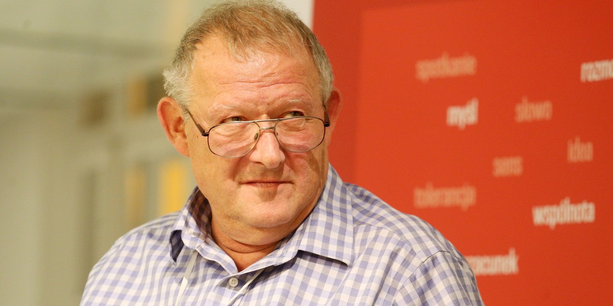 Adam Michnik, redaktor naczelny "Gazety Wyborczej"