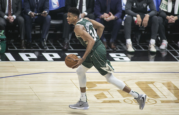 Liga NBA: 50 punktów Antetokounmpo. Milwaukee Bucks najlepszą drużyną na Wschodzie