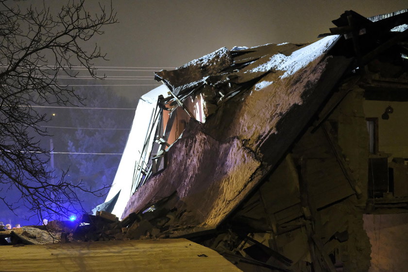 Sosnowiec. Wybuch gazu w kamienicy przy ul. Tylnej