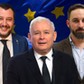 Jarosław Kaczyński Matteo Salvini Santiago Abascal