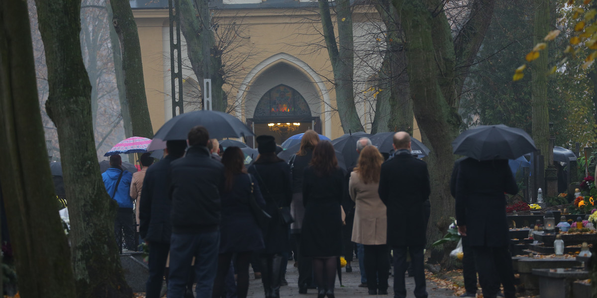 Pogrzeb Moniki Zbrojewskiej.