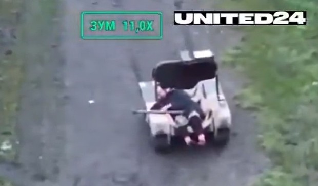 Robot spasao baku u Ukrajini