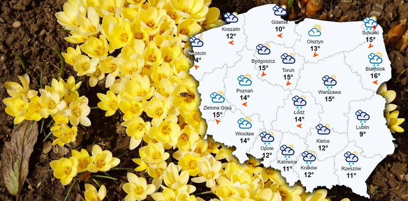 Mamy najnowszą prognozę pogody IMGW na Wielkanoc i na cały weekend, dla wszystkich regionów [MAPY!]