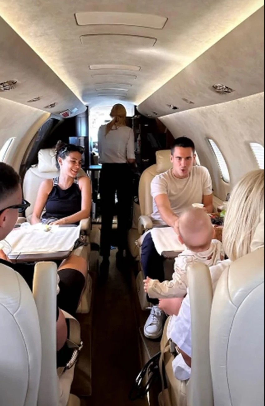 Privatni avion Đokovića