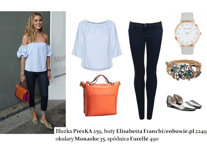 Dekolt Carmen. STYLIZACJE