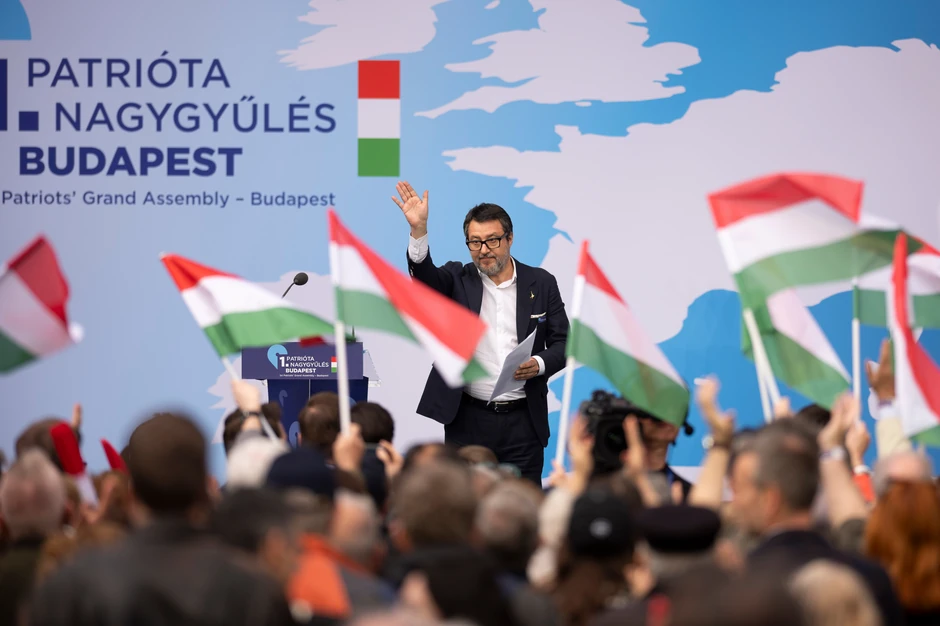 Mateo Salvini na konferenciji CPAC Mađarska u Budimpešti 23. marta