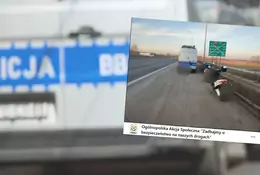 Obywatele Turkmenistanu wjechali nimi na autostradę A4. Policjanci musieli interweniować