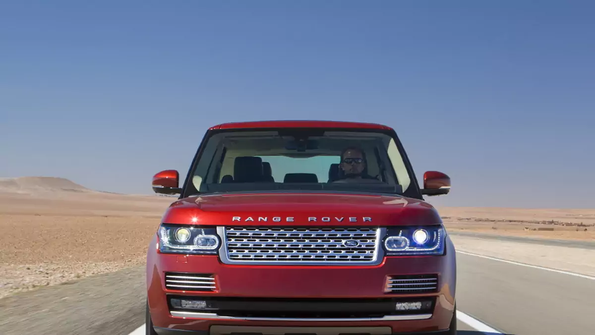 Range Rover z nowym silnikiem