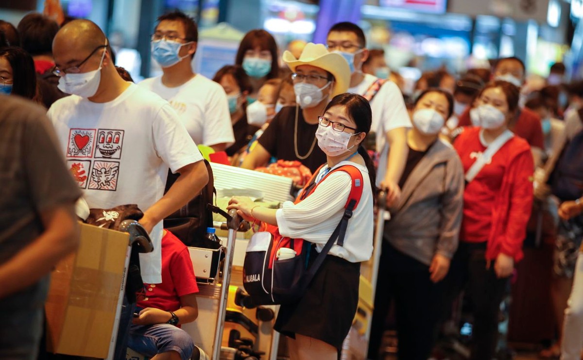 Koronawirus. Lotnisko w Bangkoku