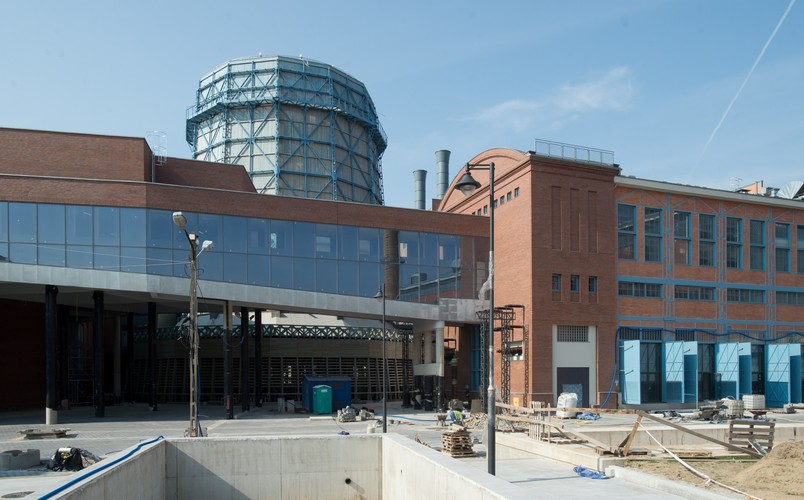 Budynek został pierwotnie oddany do użytku w 1907 roku i był pierwszą elektrownią w Łodzi.<br>
Zdj. PAP/Grzegorz Michałowski