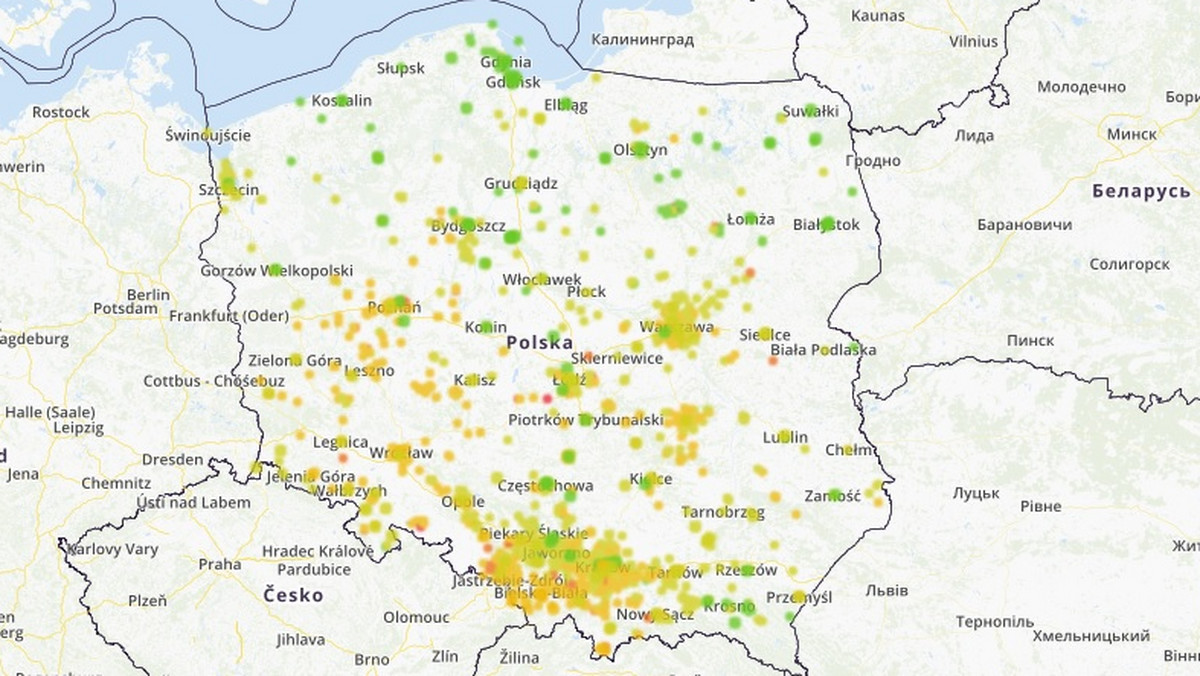 Smog w Polsce - 21 listopada. Stan, jakość i zanieczyszczenie powietrza