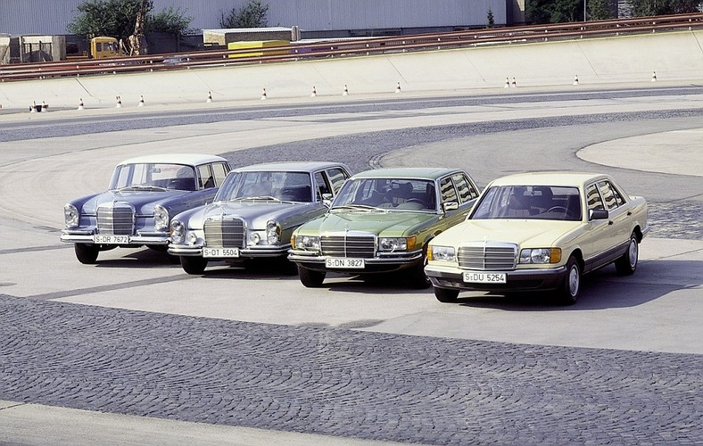40 lat mercedesa W116