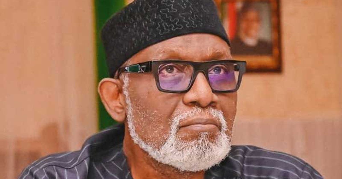 Ondo State government dispels signature forgery allegations against Akeredolu - Vimarsana News