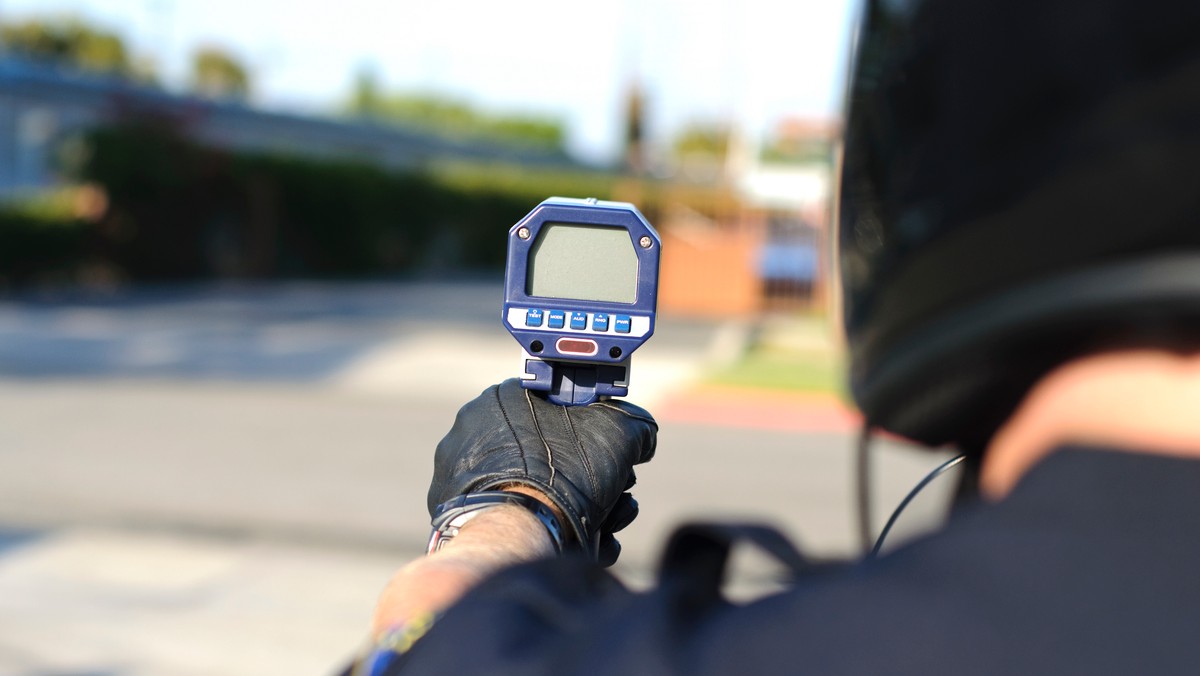 Opolska policja zatrzymała pirata drogowego. Jechał 124 km na godz.