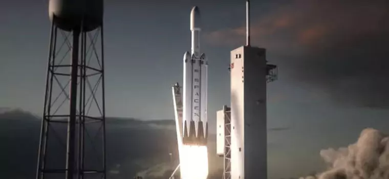 Elon Musk chce wystrzelić rakietę Falcon Heavy w styczniu. Ładunek ma zawierać auto Tesla Roadster