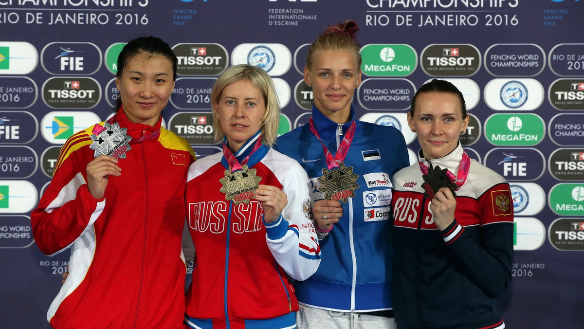 Rosyjska szpadzistka Tatiana Logunowa zdobyła złoto na Gran Prix w Rio de Janeiro wśród kobiet w kategorii indywidualnej.