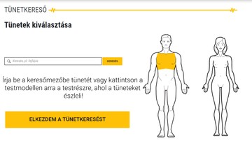 Tünetkereső, tünetellenőrző alkalmazás