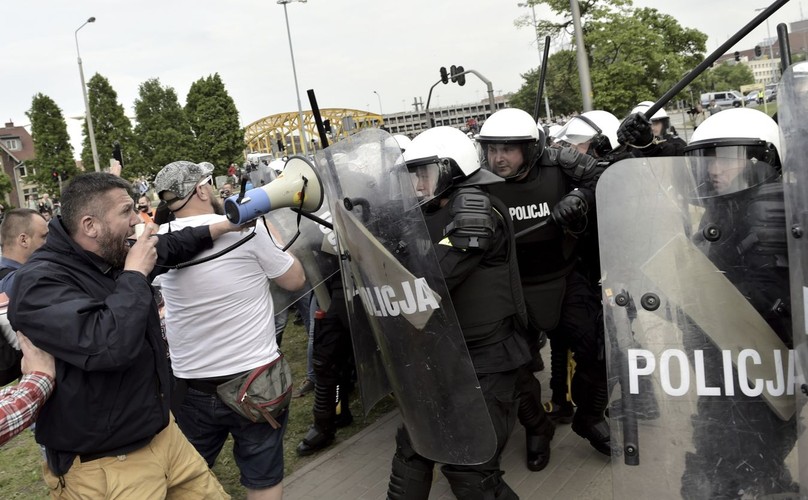 Starcia z policją