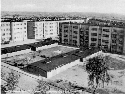 Osiedle w czasie okupacji niemieckiej