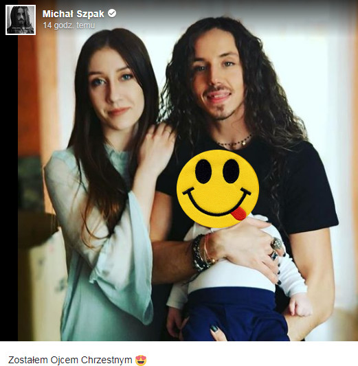 Michał Szpak na Facebooku