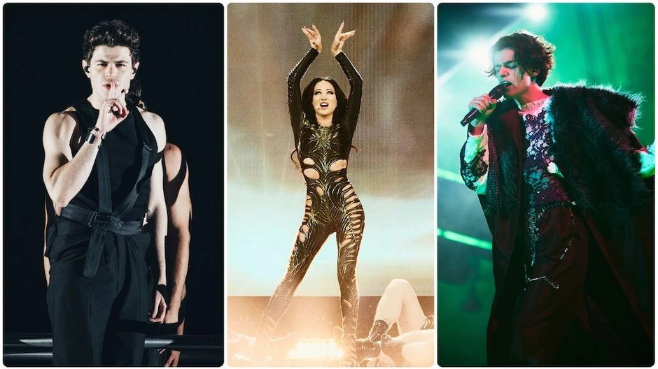 S leva na desno: Teo Evan, Justina Steckovska i Marko Bošnjak | Foto: Sarah Louise Bennett / Alma Bengtsson