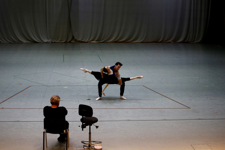 Svetlana Zakharova i Jacopo Tissi w Teatrze Bolszoj