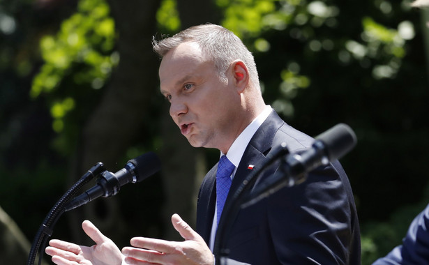 Prezydent Duda w USA o sędziach SN: Ci ludzie muszą odejść w stan spoczynku