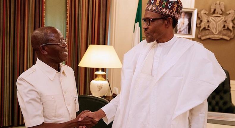 The National Chairman of the All Progressive Congress, Comrade Adams Oshiomhole has heaped praises on President Muhammadu Buhari for his performance in the first 100 days of his second term in office. [Thisdaylive]