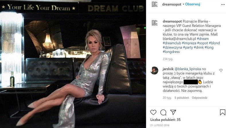 Blanka Lipińska i Dream Club - prezentacja