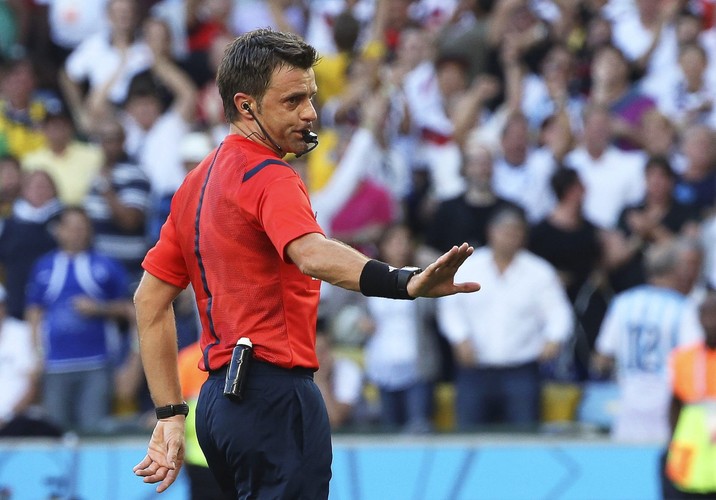 Nicola Rizzoli, sędzia finału mundialu 2014 Argentyna - Niemcy