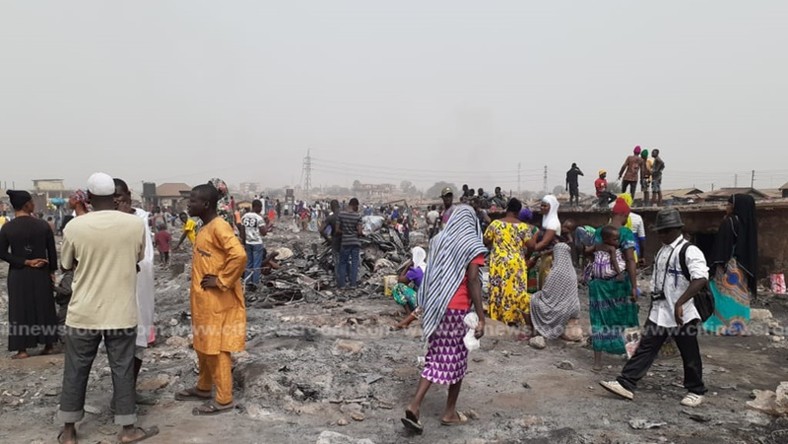 Kumasi: 13,000 people homeless following Dagombaline fire incident