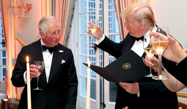 Kralj Čarls i Donald Tramp