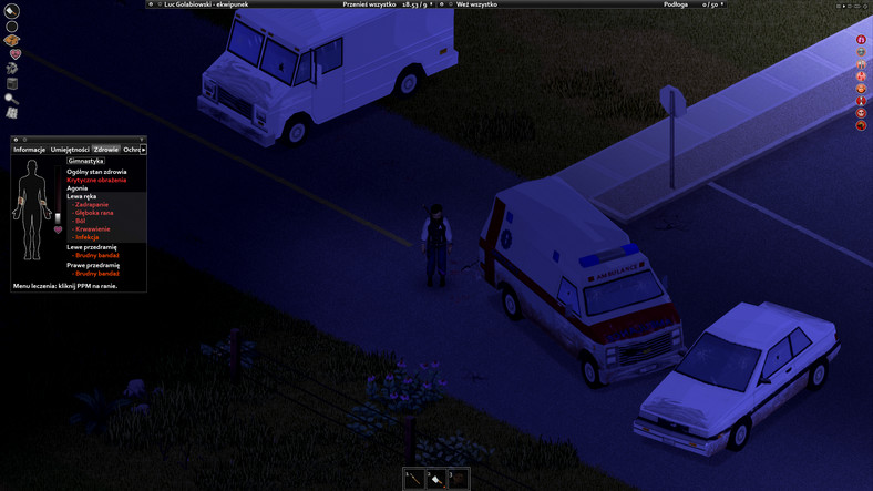 Project Zomboid - screenshot z gry (wersja na PC)