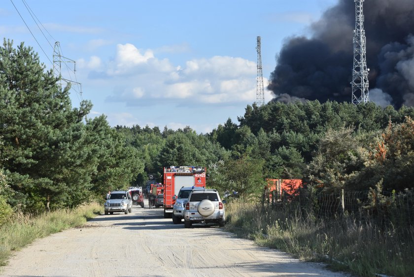 Pożar na Dolnym Śląsku. Płonie składowisko odpadów