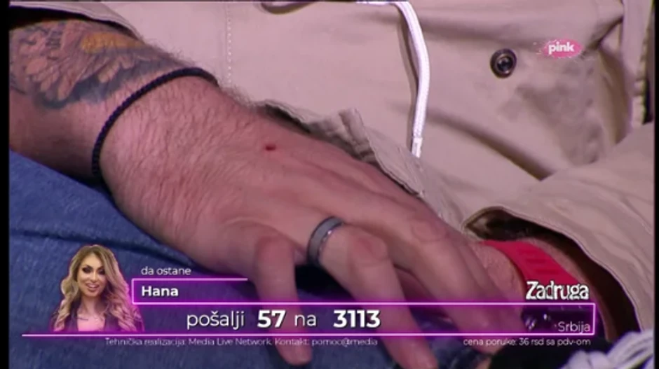 Janjuš u studiju sa burmom