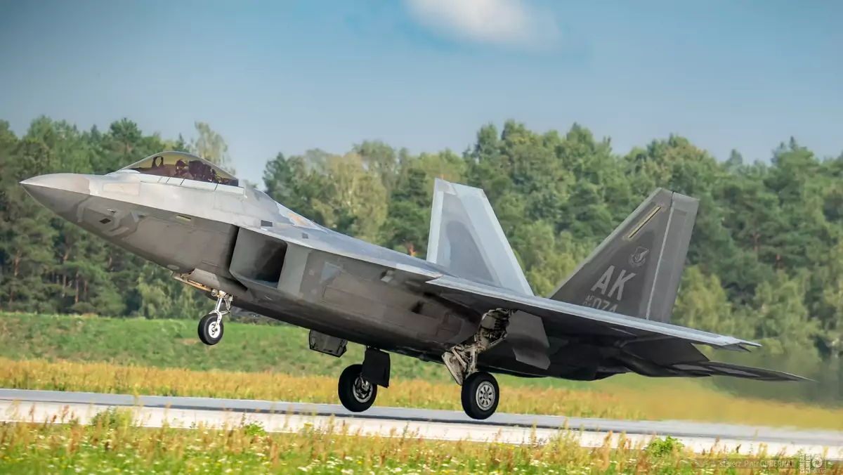 Amerykańskie myśliwce F-22 w Polsce