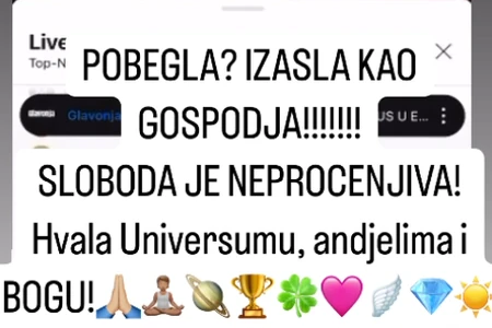 Silvija Patrik pobegla iz Elite