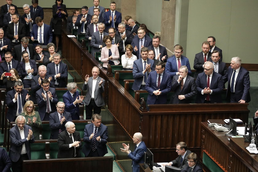 Sejm głosowania.