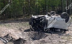 Zamach na prorosyjskiego pisarza pod Niżnym Nowogrodem. Auto "rozerwane na pół"