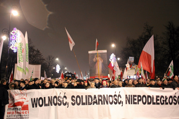 Marsz PiS w Warszawie