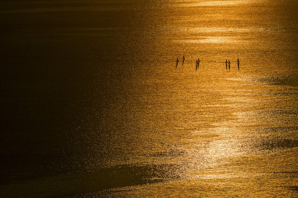 Sunset on Lake Geneva