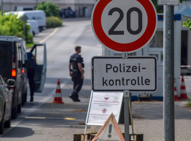 Tymczasowa kontrola graniczna na granicy z Polską w Görlitz